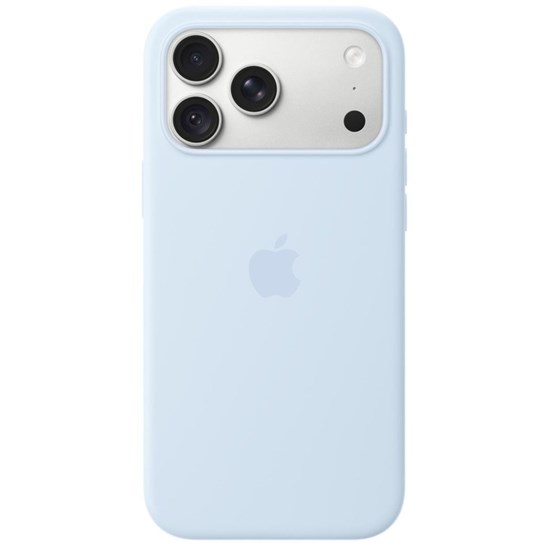 Apple iPhone 18 Pro Max Silicone Case with MagSafe - Crisp Blue, mk934zm/a