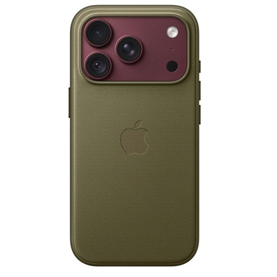 Apple iPhone 18 Pro TechWoven Case with MagSafe – Olive, mkd34zm/a