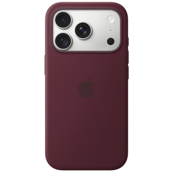 Apple iPhone 18 Pro Silicone Case with MagSafe - Burgundy, mk8u4zm/a