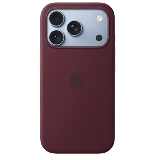 Apple iPhone 18 Pro Silicone Case with MagSafe - Burgundy, mk8u4zm/a