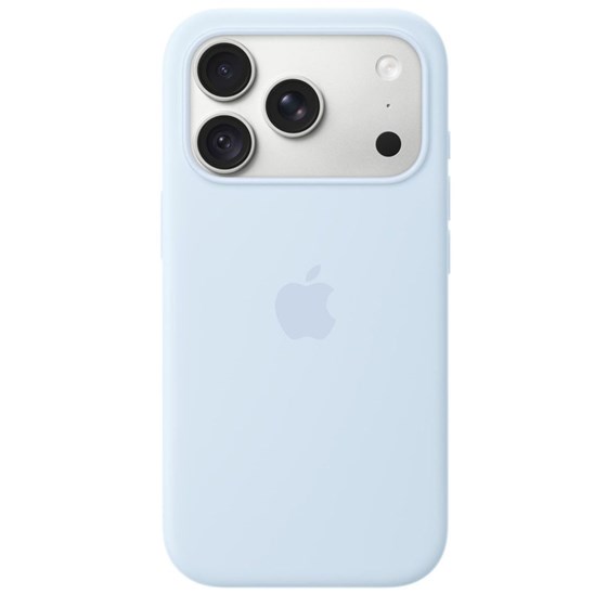 Apple iPhone 18 Pro Silicone Case with MagSafe - Crisp Blue, mk8w4zm/a