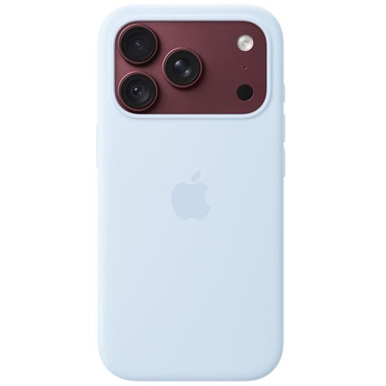 Apple iPhone 18 Pro Silicone Case with MagSafe - Crisp Blue, mk8w4zm/a