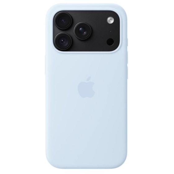 Apple iPhone 18 Pro Silicone Case with MagSafe - Crisp Blue, mk8w4zm/a