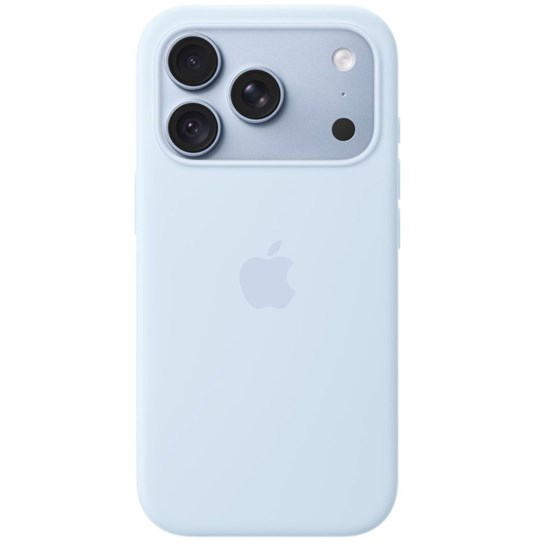 Apple iPhone 18 Pro Silicone Case with MagSafe - Crisp Blue, mk8w4zm/a