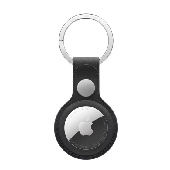Apple AirTag FineWoven Key Ring – Black, mkg44zm/a