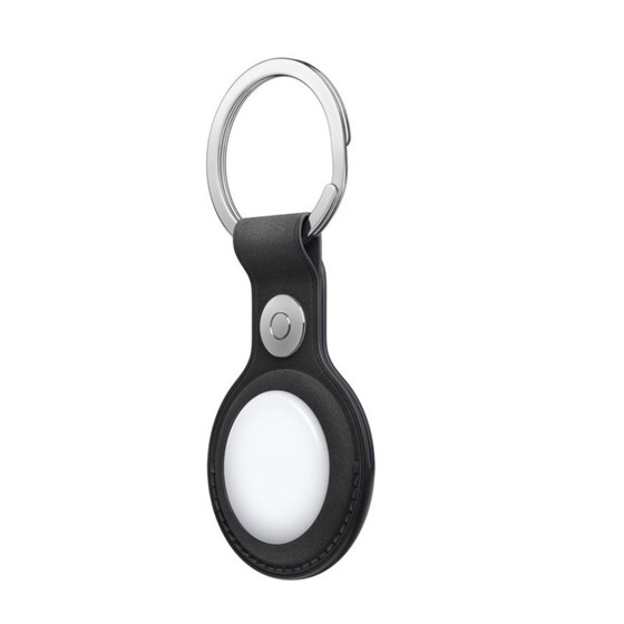 Apple AirTag FineWoven Key Ring – Black, mkg44zm/a