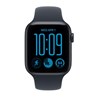 Apple Watch SE3 v2 GPS 40mm Midnight Aluminium Case with Navy Blue Sport Band - S/M