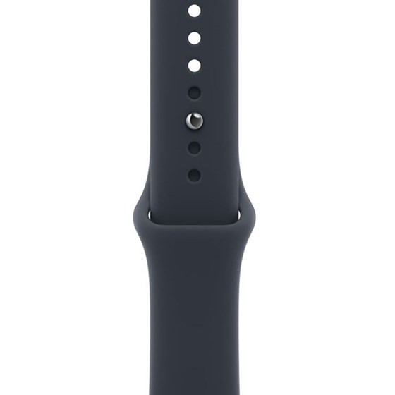 Apple Watch SE3 v2 GPS 40mm Midnight Aluminium Case with Navy Blue Sport Band - S/M