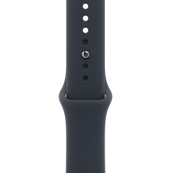 Apple Watch SE3 v2 GPS 40mm Midnight Aluminium Case with Navy Blue Sport Band - M/L
