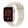 Apple Watch SE3 v2 GPS 44mm Starlight Aluminium Case with Sand Sport Band - S/M