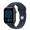 Apple Watch SE3 v2 GPS 44mm Midnight Aluminium Case with Navy Blue Sport Band - S/M