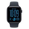 Apple Watch SE3 v2 GPS 44mm Midnight Aluminium Case with Navy Blue Sport Band - S/M