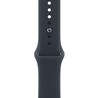 Apple Watch SE3 v2 GPS 44mm Midnight Aluminium Case with Navy Blue Sport Band - S/M