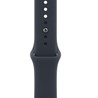 Apple Watch SE3 v2 GPS 44mm Midnight Aluminium Case with Navy Blue Sport Band - M/L