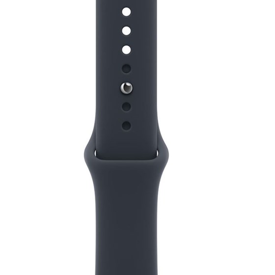 Apple Watch SE3 v2 Cellular 40mm Midnight Aluminium Case with Navy Blue Sport Band - M/L