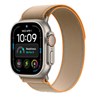 Apple Watch Ultra 4 Cellular 49mm Natural Titanium Case with Sand Trail Loop - S/M