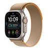 Apple Watch Ultra 4 Cellular 49mm Natural Titanium Case with Sand Trail Loop - M/L