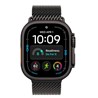 Apple Watch Ultra 4 Cellular 49mm Black Titanium Case with Black Titanium Milanese Loop - M