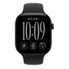 Apple Watch S12 GPS 46mm Black Aluminium Case with Black Sport Band - S/M