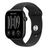 Apple Watch S12 GPS 46mm Black Aluminium Case with Black Sport Band - M/L