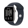 Apple Watch S12 Cellular 42mm Space Grey Aluminium Case with Navy Blue Sport Band - M/L