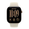 Apple Watch S12 Cellular 42mm Light Gold Aluminium Case with Sand Sport Band - M/L