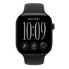 Apple Watch S12 Cellular 46mm Black Aluminium Case with Black Sport Band - S/M