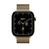 Apple Watch S12 Cellular 42mm Radiant Gold Titanium Case with Radiant Gold Milanese Loop