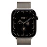 Apple Watch S12 Cellular 46mm Natural Titanium Case with Natural Milanese Loop - S/M