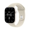 Apple Watch S12 Cellular 42mm Pearl White Ceramic Case with Sand Sport Band - S/M