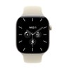 Apple Watch S12 Cellular 42mm Pearl White Ceramic Case with Sand Sport Band - S/M
