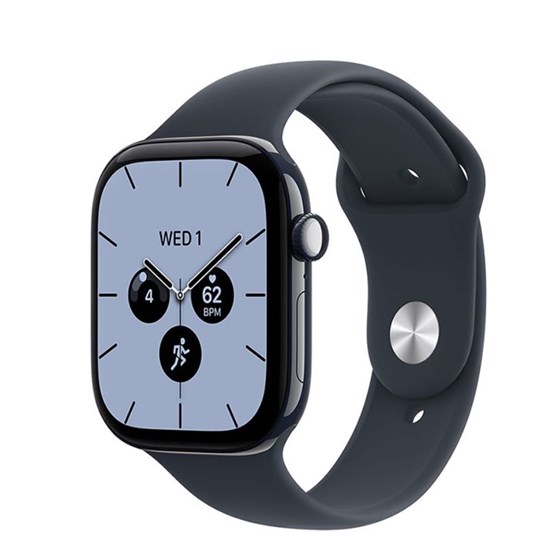 Apple Watch S12 Cellular 42mm Night Blue Ceramic Case with Navy Blue Sport Band - S/M