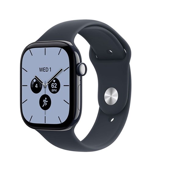 Apple Watch S12 Cellular 42mm Night Blue Ceramic Case with Navy Blue Sport Band - M/L
