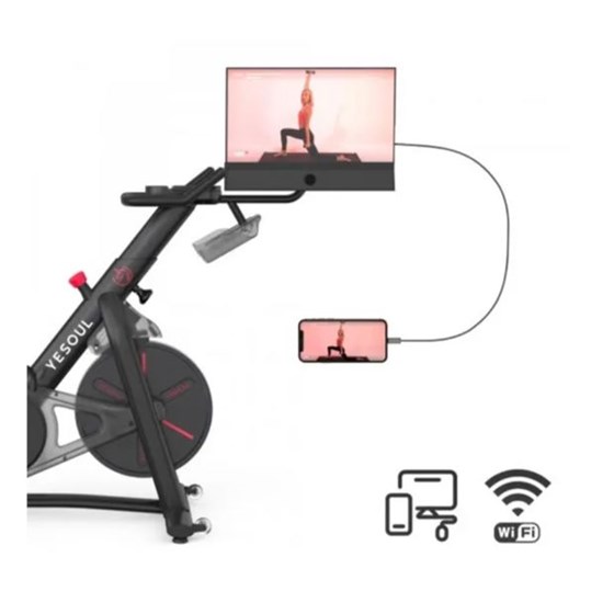 YESOUL Spinning Bike G1M Plus crni