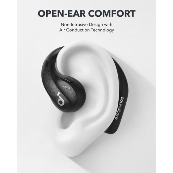 Anker Soundcore AeroFit Pro bežične slušalice, crne