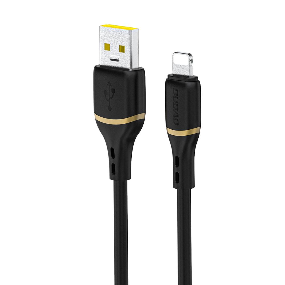 Kabel USB A - Lightning Dudao L25L, 30W 1m crni (data transfer + charging)