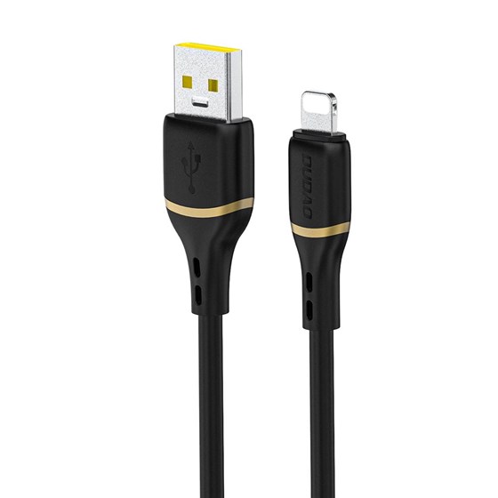 Kabel USB A - Lightning Dudao L25L, 30W 1m crni (data transfer + charging)