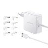 Univerzalni punjač za laptope USB C 100W Rixus RXLC93 sa 8 konektora (HP, DELL, Lenovo, Acer)