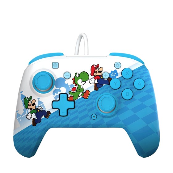 PDP SWITCH 2 & 1 REMATCH WIRED CONTROLLER - MARIO ESCAPE