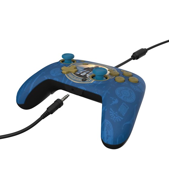 PDP SWITCH 2 & 1 REMATCH WIRED CONTROLLER - HYRULE BLUE