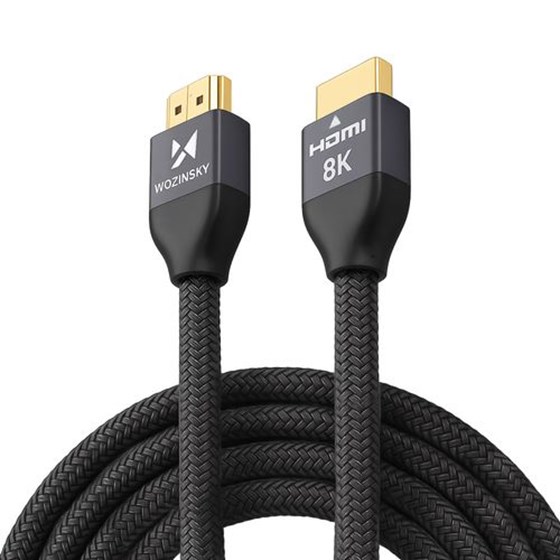 Kabel HDMI - HDMI 2.1 8K 60Hz 48Gbps/ 4k 120Hz / 2k 144Hz Wozinsky 5m
