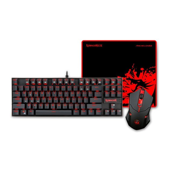 Gaming Combo Set Redragon K552-BA 3u1 P/N: 6950376750204