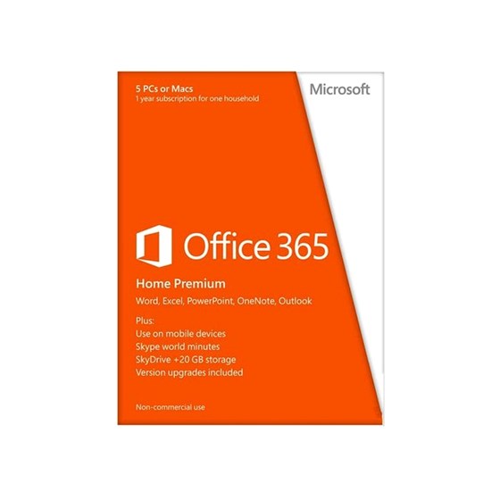 Software Microsoft Office 365 Home Premium 32/64-bit Elektronska licenca 1 godišnja pretplata P/N: 6GQ-00092