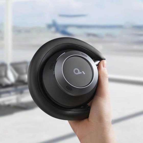 Anker Soundcore Space One Pro naglavne bežične slušalice, crne