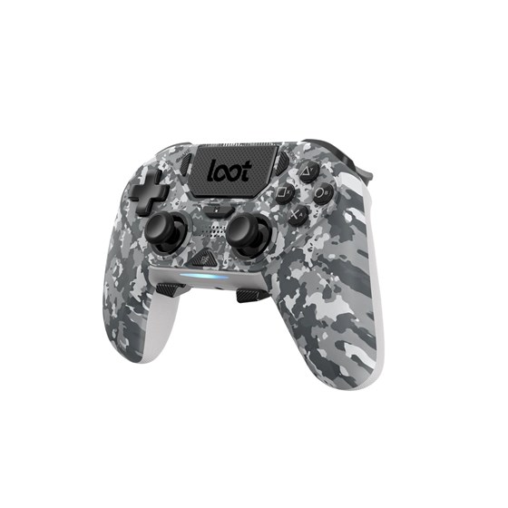 LOOT WIRELESS GAMING CONTROLLER PS4/SWITCH/PC/MOBILE - CAMO GREY