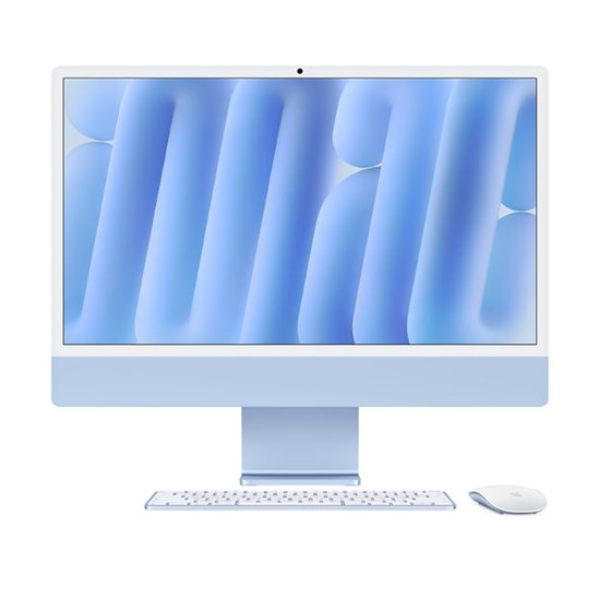 Apple iMac 24: BLUE/M6/10C CPU/10C GPU/16GB/256GB-CRO