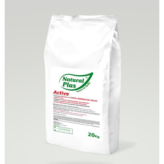 WP NATURAL PLUS ACTIVE - hladno prešano ZA ŠPORTSKO-AKTIVNE PSE bez glutena, Pakiranje 20kg