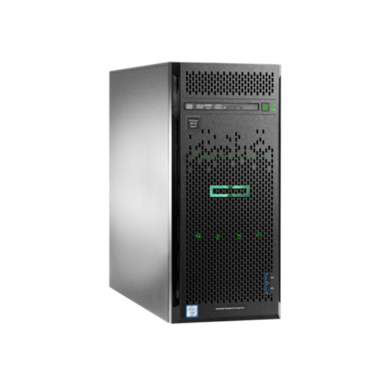 Server HP Proliant ML10 Gen9 Intel Xeon E3-1225v5 3.30GHz 8GB 2x1TB DVDRW P/N: 838124-425