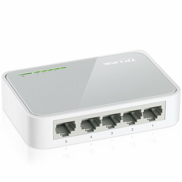 TP-Link TL-SF1005D, 5-Port 10/100Mbps Desktop Switch