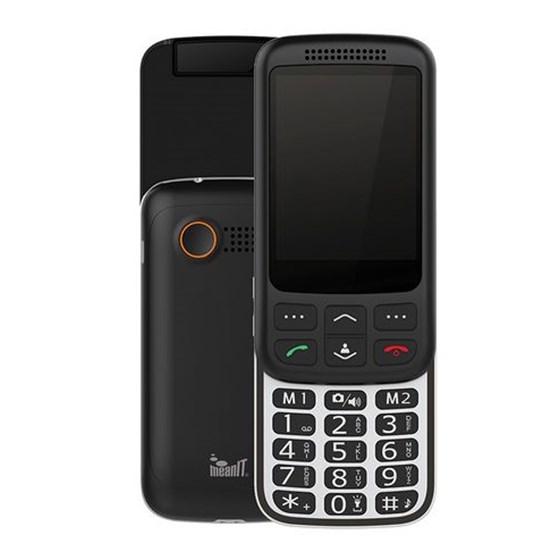 MEANIT F60 SLIDE MOBILNI TELEFON, 2.8", CRNI, MGSM89